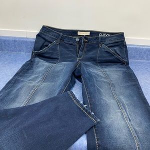 Slink Jeans, never worn. Nice quality and figure flattering. Too big for me.